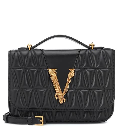 black versace handbag|authentic versace handbags.